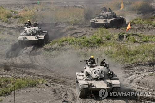 대만 한광훈련 [연합뉴스 자료사진]