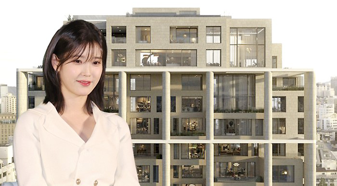 서울 강남구 청담동 ‘에테르노 청담’. 가수 아이유가 현금 130억원에 분양받은 초호화 아파트다. [사진 출처 = 스타투데이]