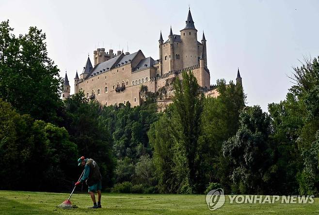 '백설공주' 배경으로 알려진 세고비아 알카사르 [AFP=연합뉴스]