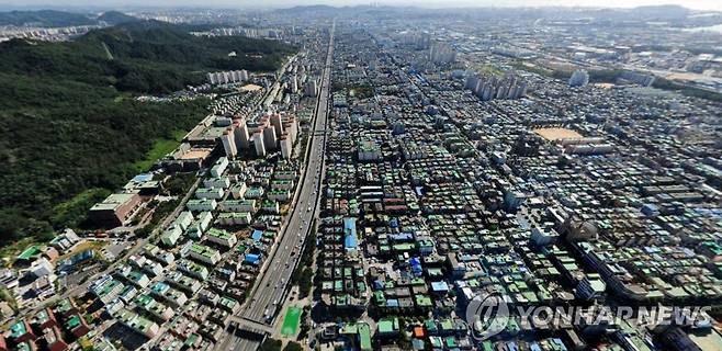 인천 원도심 전경 [연합뉴스 자료사진]