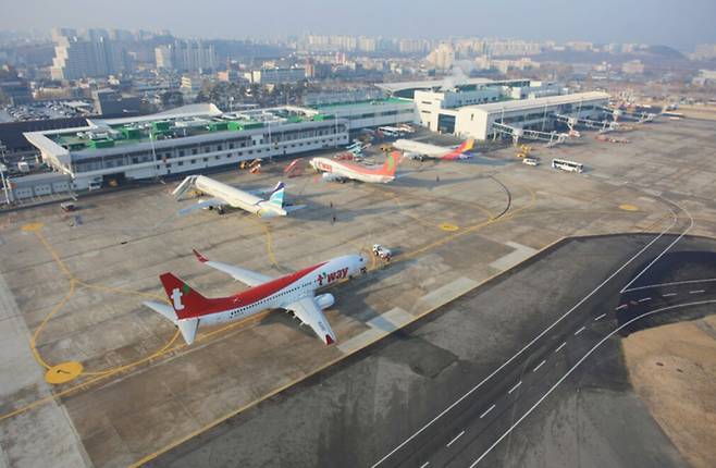 대구국제공항 전경./ 대구시 제공