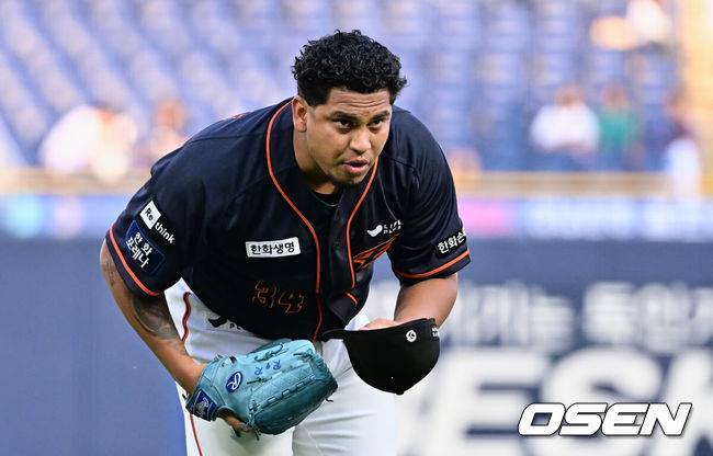 [OSEN=이석우 기자] 한화 리카르도 산체스. 2023.06.23 / foto0307@osen.co.kr