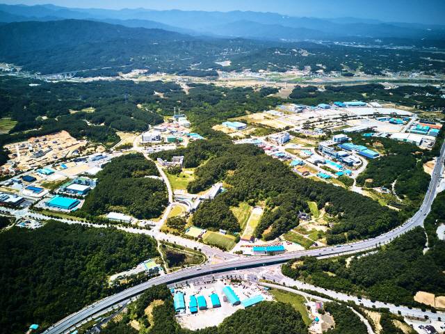▲ 강릉과학산업단지 전경