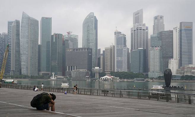 싱가포르의 도심 모습. AP연합뉴스