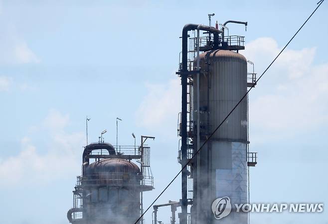 호주 빅토리아주의 엑손 모빌 정유공장 [EPA 연합뉴스 자료사진. 재판매 및 DB 금지]