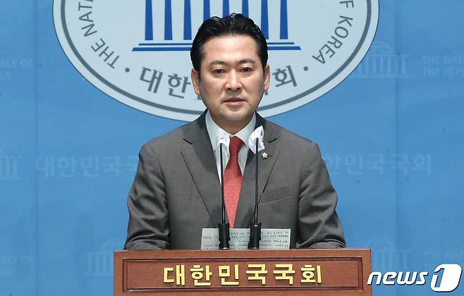 장동혁 국민의힘 원내대변인. 2023.5.28/뉴스1 ⓒ News1 임세영 기자