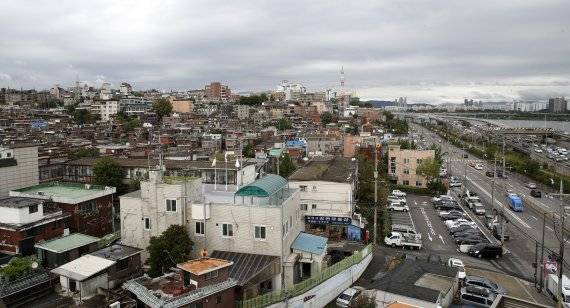 서울의 한 재개발 구역. 사진=뉴스1