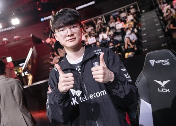 T1 페이커(이상혁) (제공=LCK)