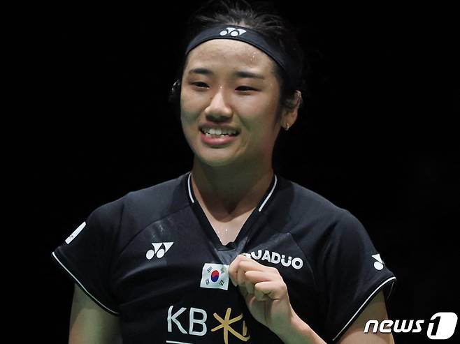 안세영. ⓒ AFP=뉴스1