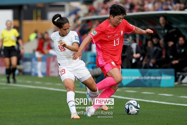 ▲ 호주•뉴질랜드 여자월드컵 조별리그 2차전에서 모로코에 패한 한국 여자축구 대표팀