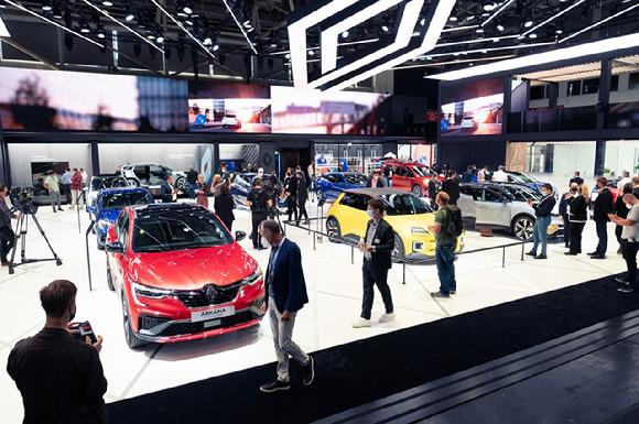 2021년 IAA 모빌리티쇼 전경 [사진=IAA 모빌리티 공식 홈페이지 캡처]