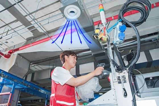 올 여름부터 쿠팡 물류센터에 설치된 냉방시설. 쿠팡 제공