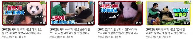 구독자 수 100만명을 돌파한 에버랜드 유튜브 채널./유튜브 캡처