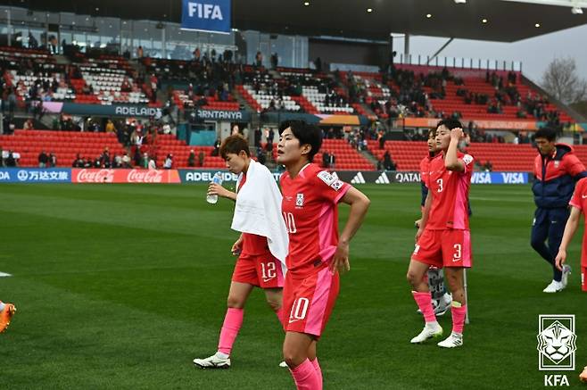 H조 최약체 모로코에 0 대 1로 패한 한국 여자 축구 대표팀. 대한축구협회