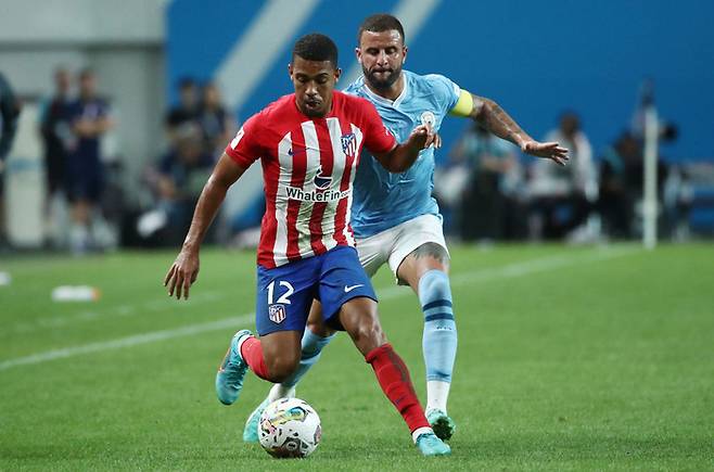 아틀레티코 마드리드의 사무엘 리누. Getty Images