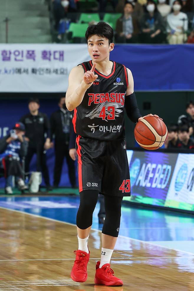 가스공사에서 뛰던 이대성. 사진 | KBL