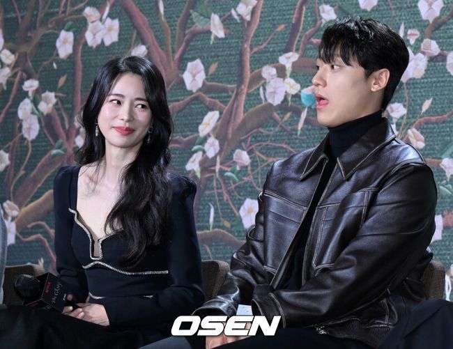 [OSEN=지형준 기자]배우 임지연, 이도현, 송혜교가 간담회를 하고 있다. 2022.12.20 /jpnews@osen.co.kr