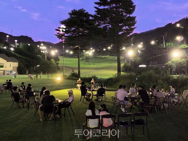 오크밸리 리조트 여름 라이브 공연