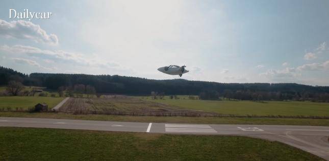 릴리움, 전기동력 수직강하기 프로토타입