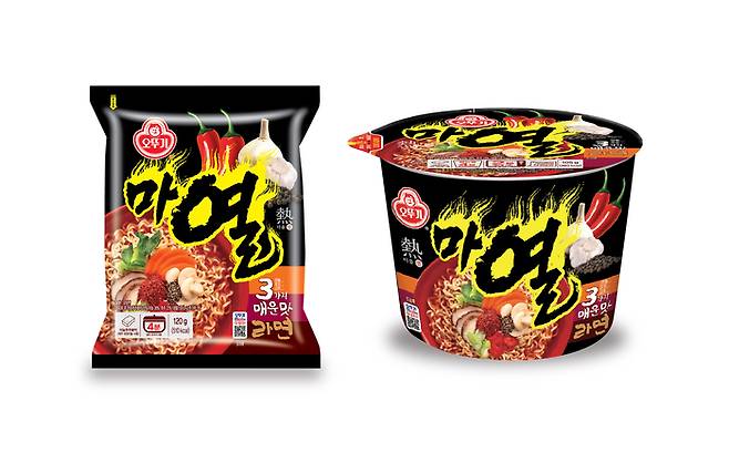 오뚜기가 이달 중 내놓는 마열라면. [사진 출처 = 오뚜기]