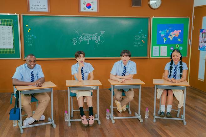 조나단, 장도연, 은혁, 박제니(왼쪽부터)사진제공='방과후 코리아: 수학여행2'