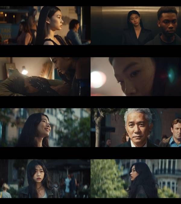 양조위, 정호연이 출연한 뉴진스 '쿨 위드 유' 뮤비(사진=어도어 제공)