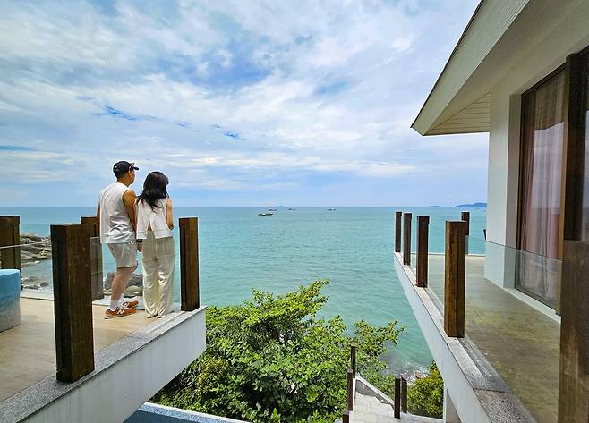 '프리미어 빌리지 푸꾸옥 리조트' 바다 전망 객실[사진/백승렬 기자]