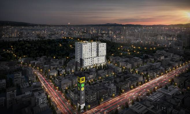 ‘삼성동 마에스트로’ 조감도. [한미글로벌]