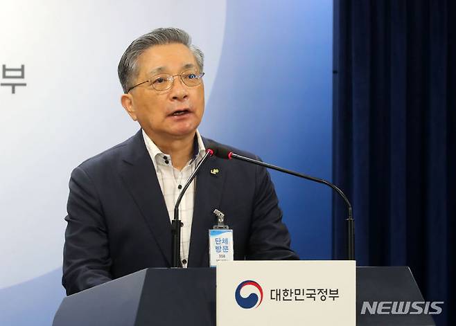 [서울=뉴시스] 배훈식 기자 = 이한준 한국토지주택공사(LH) 사장. 2023.07.31. dahora83@newsis.com