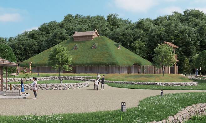 올해 11월 공개될 모노노케 마을 예상도/사진=트위터 @ghibliparkjp