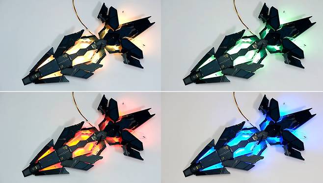 방패에도 LED를 적용