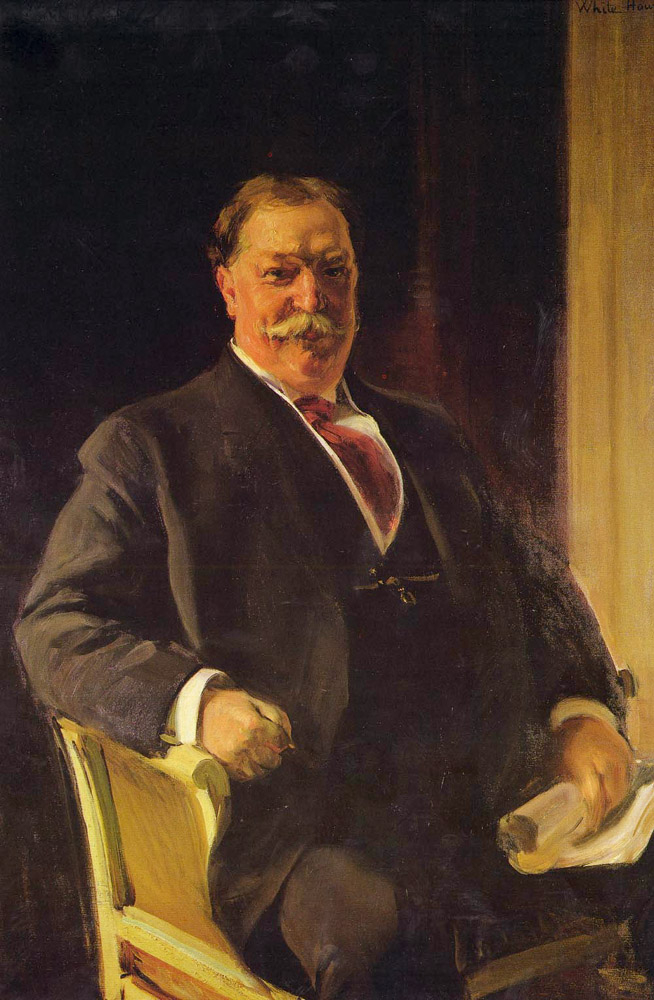 소로야가 그린 미국 27대 대통령 윌리엄 하워드 태프트 초상화.