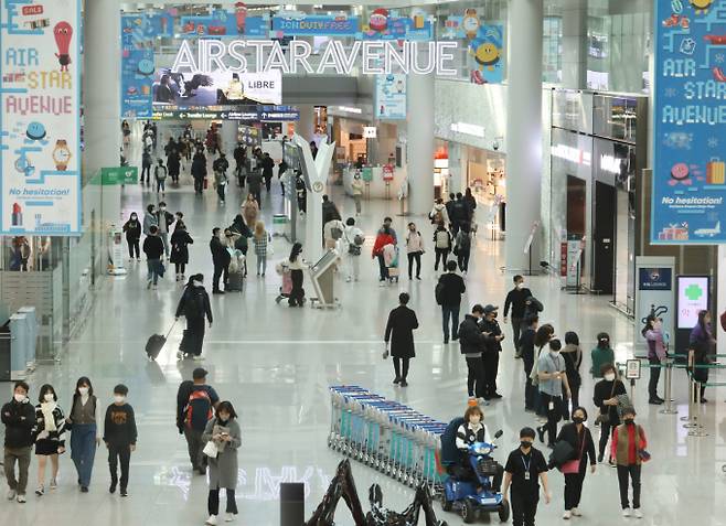 인천공항 면세점 모습. /사진=뉴스1