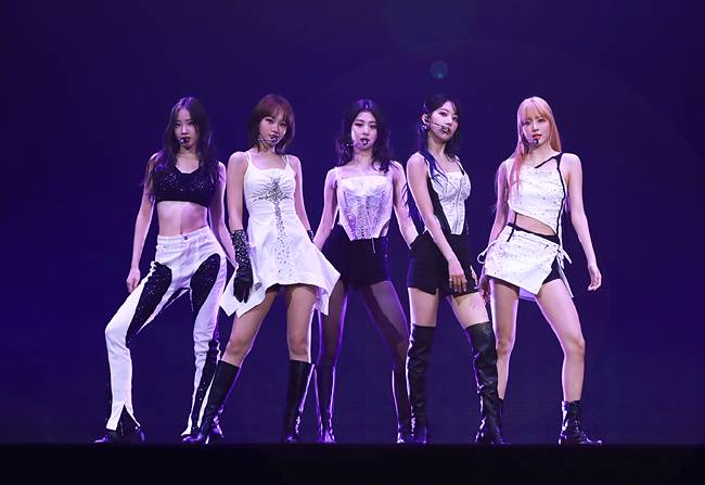 걸그룹 르세라핌 서울콘서트 사진. 쏘스뮤직 제공