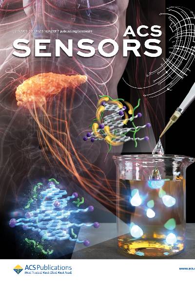이성호 교수팀 연구논문 내용 이미지화 한 'ACS Sensors' 표지논문 사진. 대구대 제공