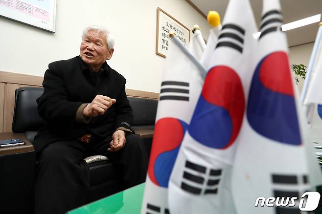 독립운동가 류자명 선생 손자인 류인호씨. ⓒ News1 김용빈 기자