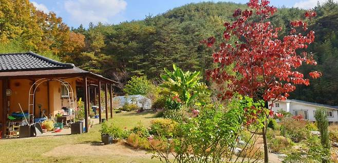 진주 아침노을정원./사진=경남도 제공