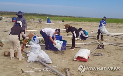 새만금 잼버리 뒷수습 나선 민관 [전북도 제공. 재판매 및 DB 금지]