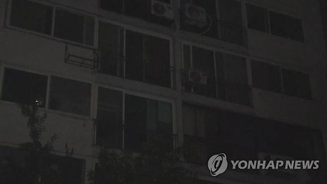 아파트 정전 [※ 기사와 직접적인 상관 없는 자료사진]