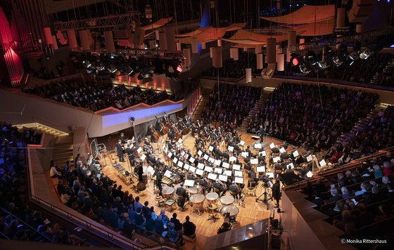 베를린 필하모닉 오케스트라의 베를린 공연 장면. 올 11월 서울에서 두 차례 공연한다. [중앙포토]