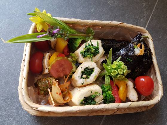 대안스님이 만든 도시락. [사진 대안스님]