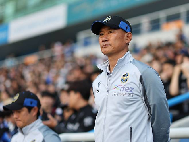 인천 조성환 감독. 사진제공 | 한국프로축구연맹