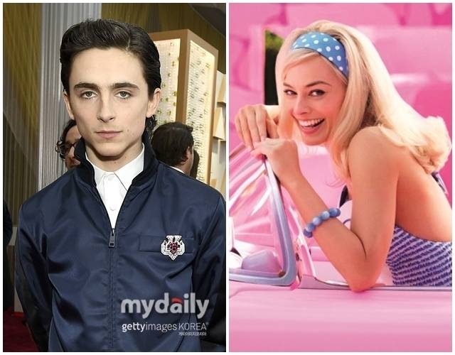 영화 '바비'에 카메오 출연을 원했던 티모시 샬라메/게티이미지코리아, 워너브러더스