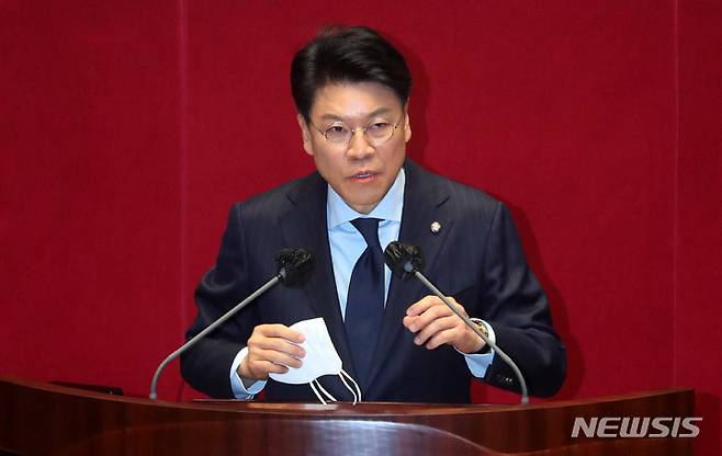 [서울=뉴시스] 추상철 기자 = 장제원 국회 과학기술정보방송통신위원회 위원장. 2022.12.28. scchoo@newsis.com