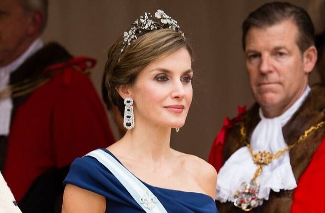 스페인 레티시아 왕비. 게티이미지 제공