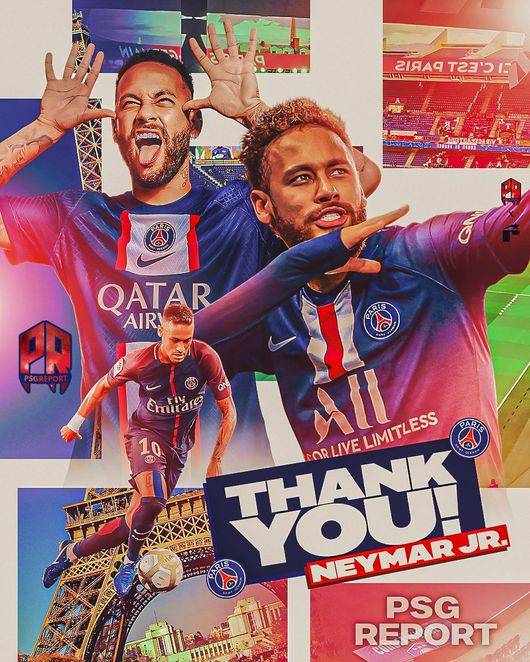 ▲ 네이마르 PSG 작별