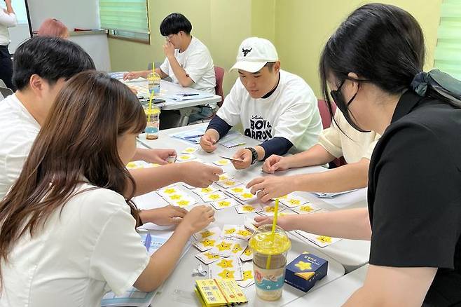 [대구=뉴시스] 대구시 달서구는 지역 청소년상담복지센터에서 청소년 대상 역량강화 특별교육을 실시했다. (사진 = 대구시 달서구 제공) 2023.08.19. photo@newsis.com  *재판매 및 DB 금지