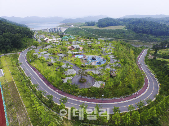 대전 대덕구 미호동에 위치한 로하스 캠핑장 전경. (사진=대전시 제공)