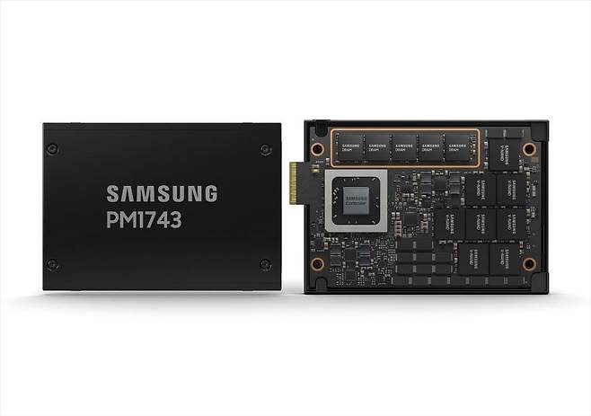 삼성전자  PCIe 5.0 기반 서버용 고성능 SSD 'PM1743' [삼성전자 제공. 재판매 및 DB 금지]