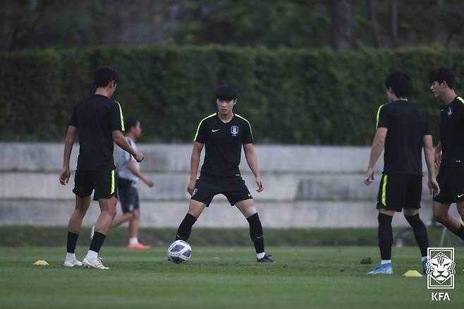 항저우 아시안게임 대표로 발탁된 김태현(대한축구협회 제공)